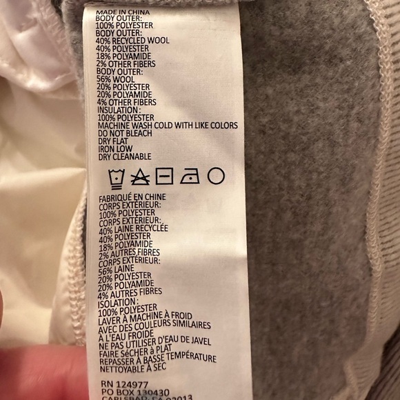 prAna Zinnia Wool Blend Jacket - Large - Picture 5 of 6